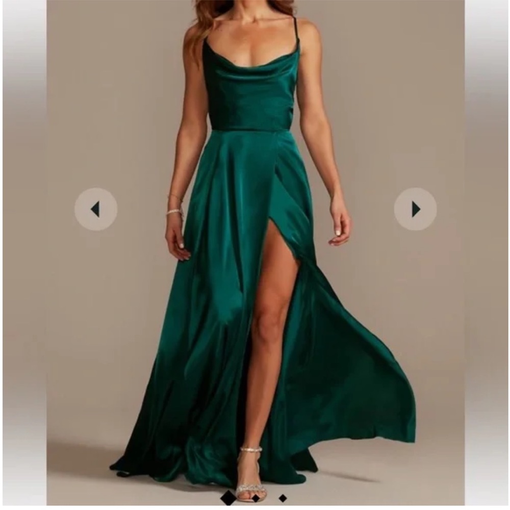 David’s Bridal Db Studio Shiny Satin Charmeuse Co… - image 2